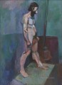 Modelo masculino fauvismo abstracto Henri Matisse